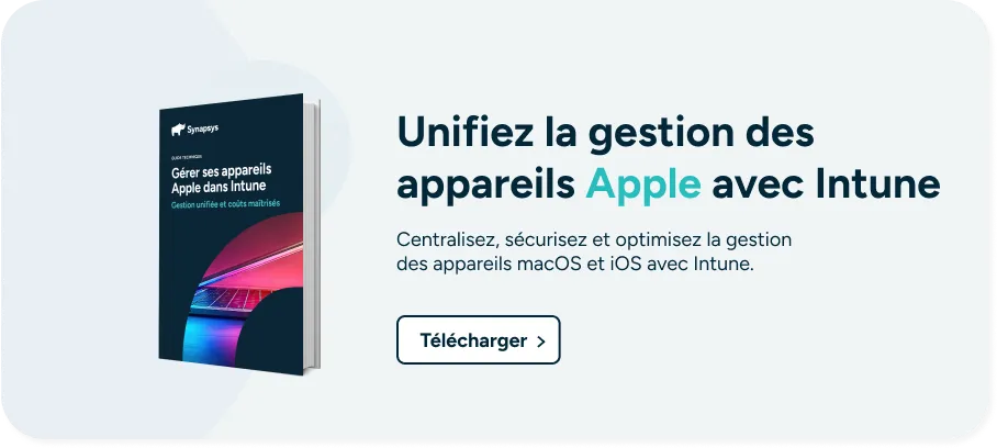 Gérer ses appareils Apple avec Intune