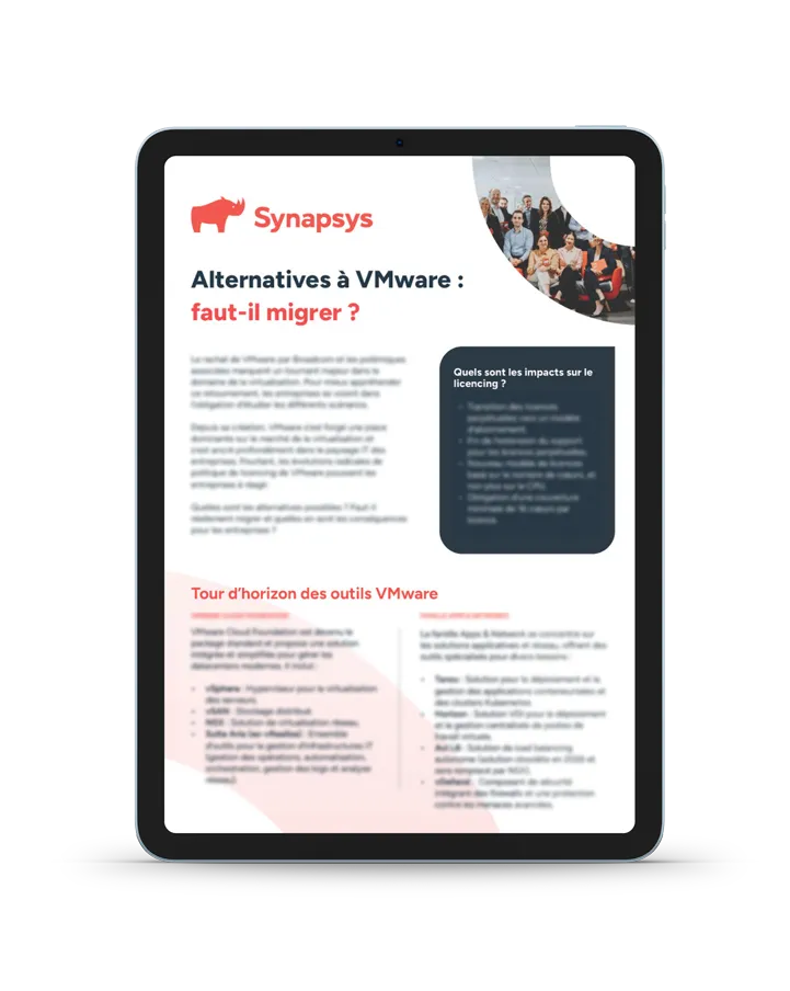 Alternatives VMware Broadcom rester ou migrer