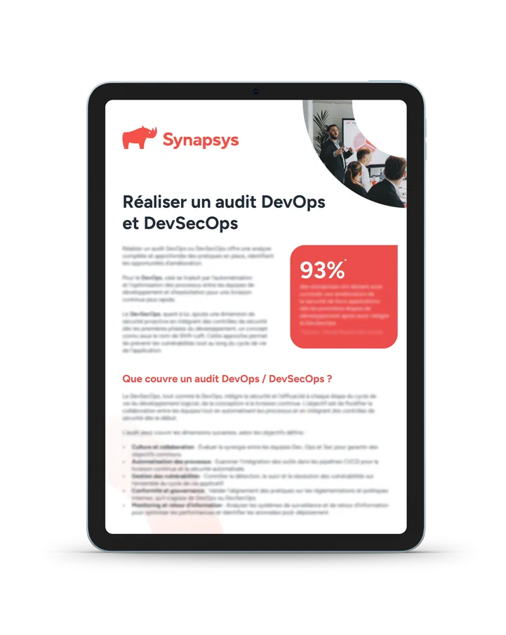 Réaliser un audit DevOps DevSecOps étapes de réalisation méthode