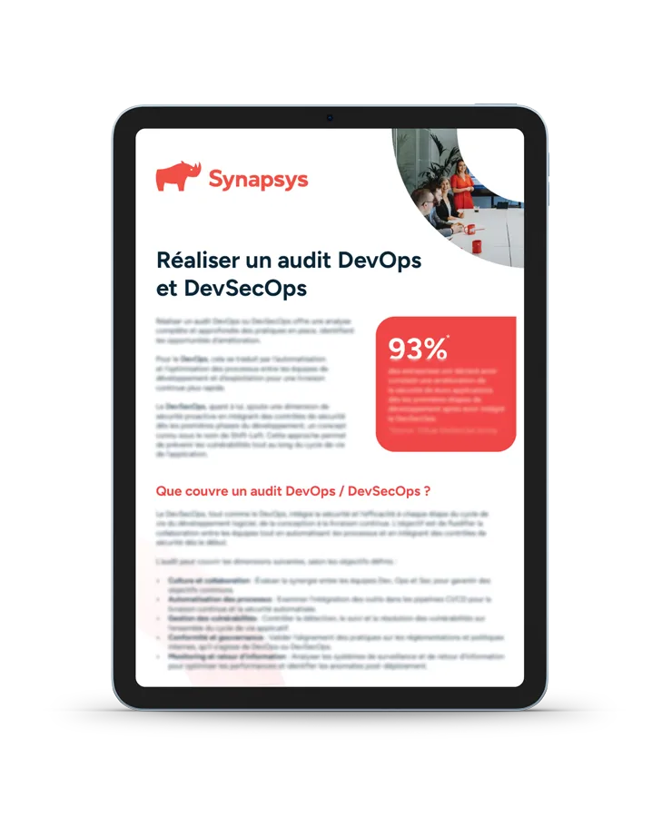 Réaliser un audit DevOps DevSecOps étapes de réalisation méthode
