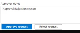 Approver Notes Intune Maa